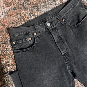 2 for 20$! 🌹 Levi's Women's Grey/Black Straight Jeans 🍸
